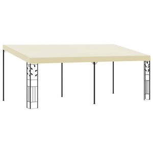 Gazebo a Parete 6x3x2,5 m Crema 47999