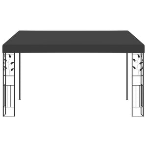 Gazebo a Parete 4x3x2,5 m Antracite 48001