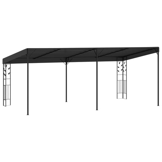 Gazebo a Parete 6x3x2,5 m Antracite 48002