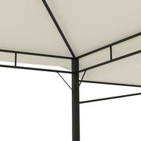 Gazebo con Tetto Doppio Estendibile 3x3x2,75 m Crema 180 g/m² cod mxl 66031