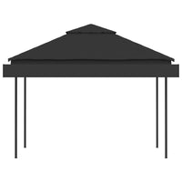  Gazebo Tetto Doppio Estendibile 3x3x2,75 m Antracite 180 g/m² cod mxl 66096