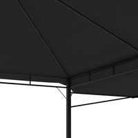  Gazebo Tetto Doppio Estendibile 3x3x2,75 m Antracite 180 g/m² cod mxl 66096