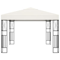 Gazebo 3x3 m Crema in Tessuto cod mxl 65914