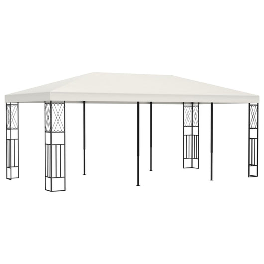 Gazebo 3x6 m Crema in Tessuto 48009