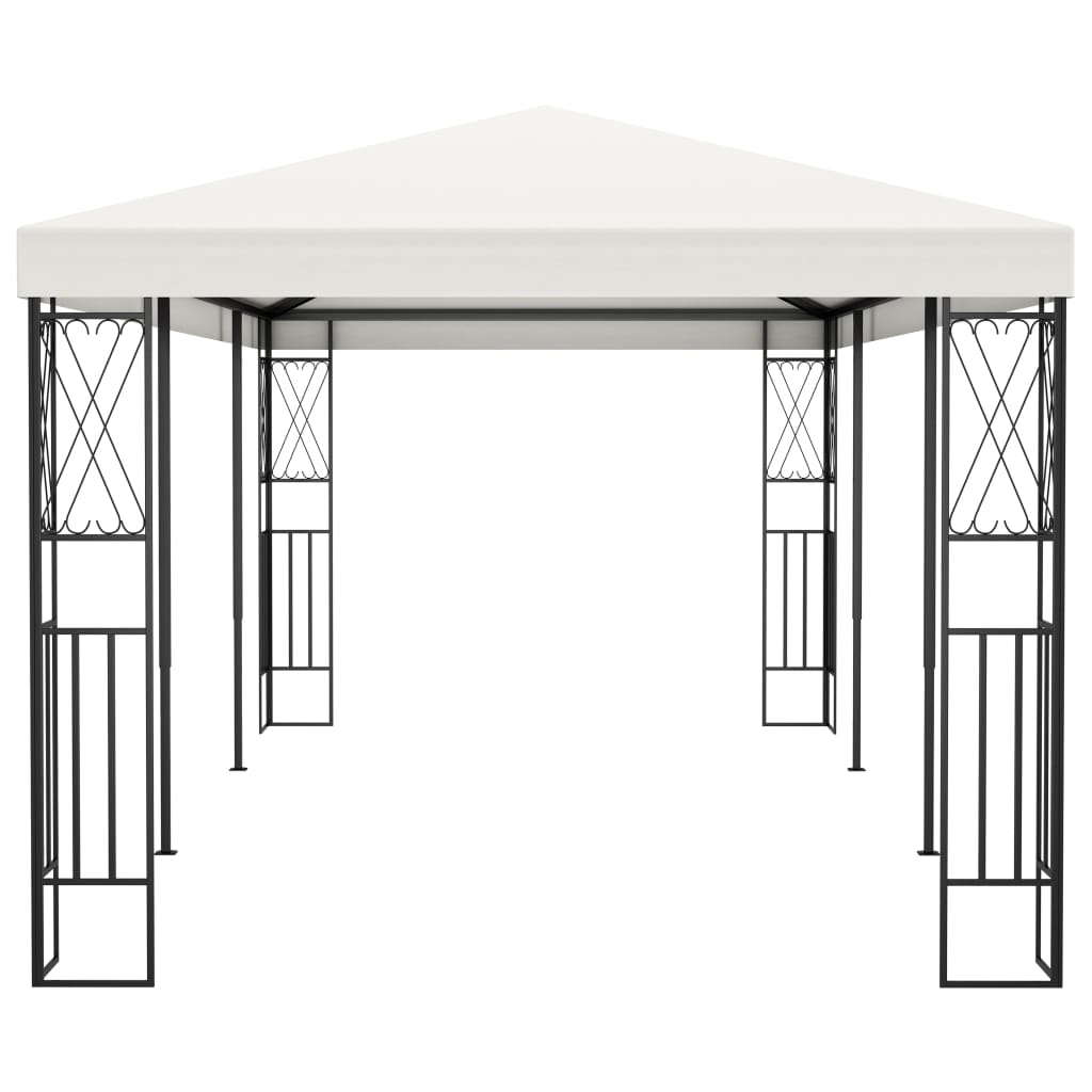 Gazebo 3x6 m Crema in Tessuto 48009