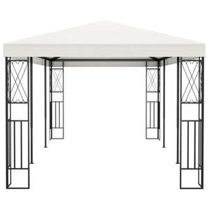 Gazebo 3x6 m Crema in Tessuto 48009