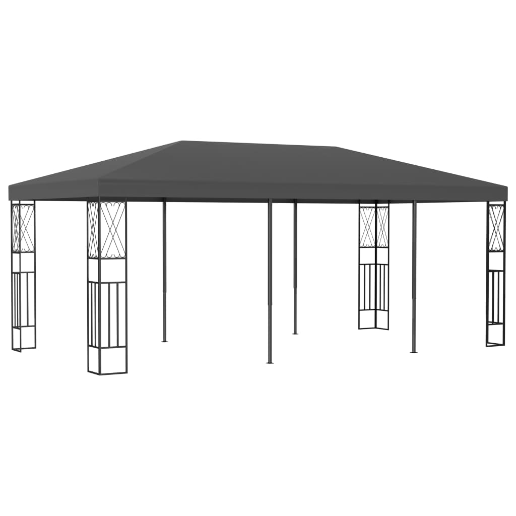 Gazebo 3x6 m Antracite in Tessuto cod mxl 54688