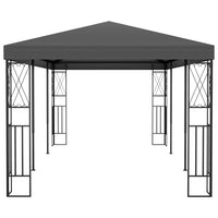 Gazebo 3x6 m Antracite in Tessuto cod 8588