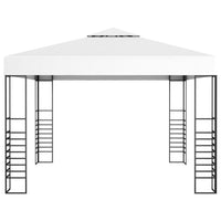 Gazebo da Giardino 3x3 m Bianco 48033