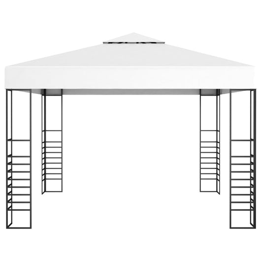 Gazebo da Giardino 3x3 m Bianco 48033