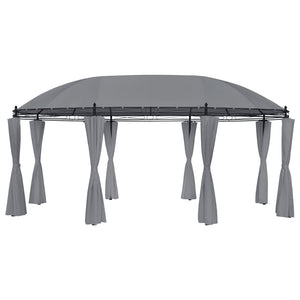 Gazebo con Tende 520x349x255 cm Antracite cod mxl 58104