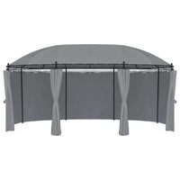 Gazebo con Tende 520x349x255 cm Antracite cod mxl 58104