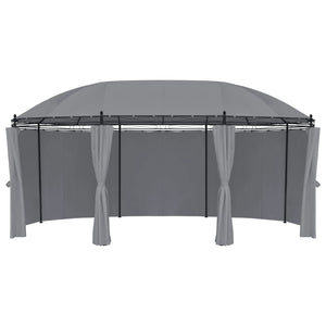 Gazebo con Tende 520x349x255 cm Antracite cod mxl 58104