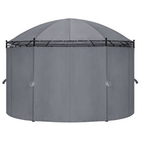 Gazebo con Tende 520x349x255 cm Antracite 48035