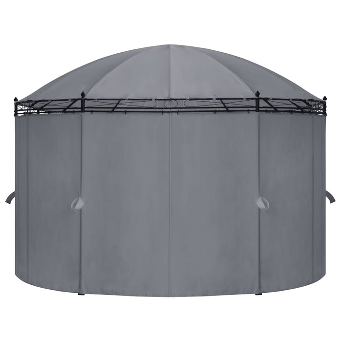 Gazebo con Tende 520x349x255 cm Antracite 48035