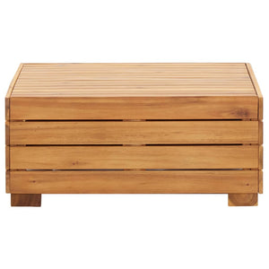 Pouf Modulare 1 pz con Cuscino in Legno Massello di Acacia cod mxl 56183