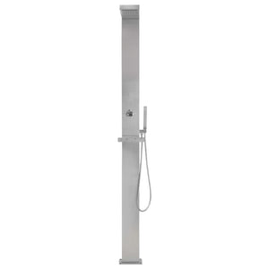 Doccia da Giardino in Acciaio Inox Quadrata 48200