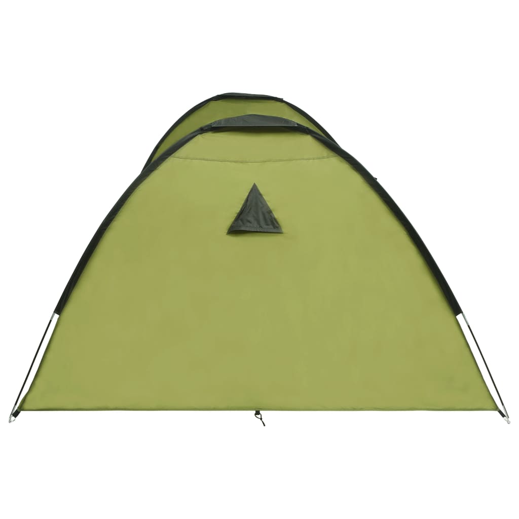 Tenda Igloo da Campeggio 650x240x190 cm per 8 Persone Verde 92231