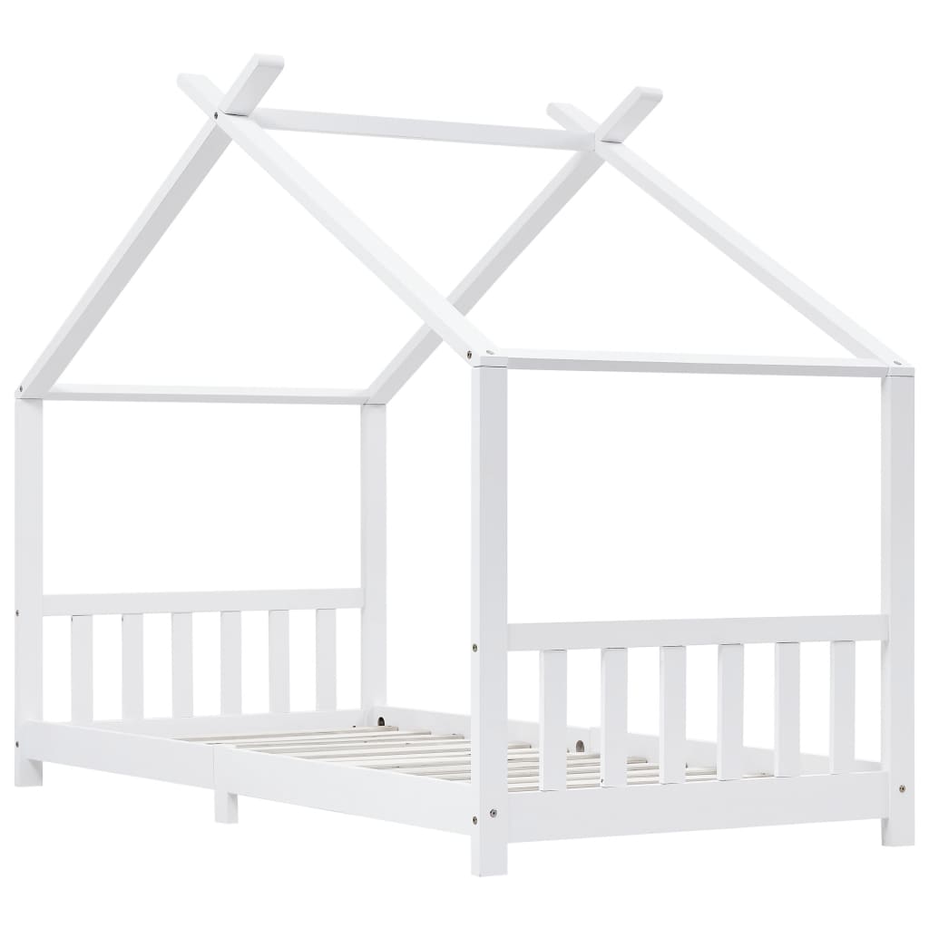 Giroletto per Bambini Bianco in Massello di Pino 90x200 cmcod mxl 130167