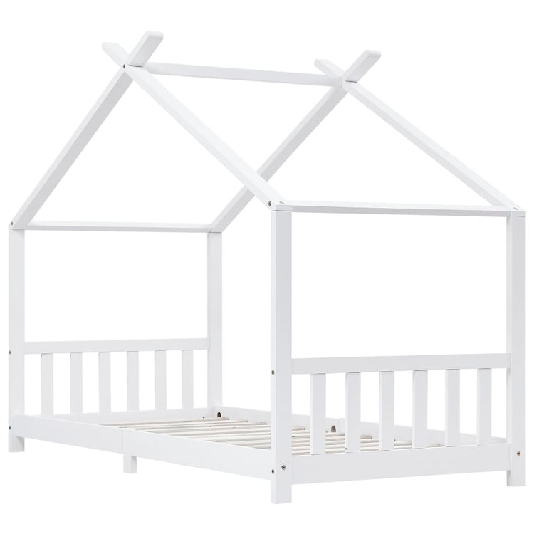 Giroletto per Bambini Bianco in Massello di Pino 90x200 cmcod mxl 130167