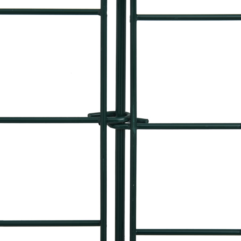 Set Recinzione da Giardino ad Arco 77,5x64 cm Verde 146102