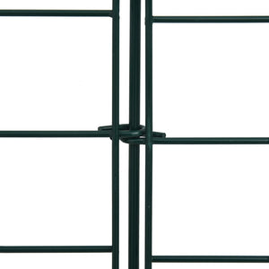 Set Recinzione da Giardino ad Arco 77,5x78,5 cm Verde 146103