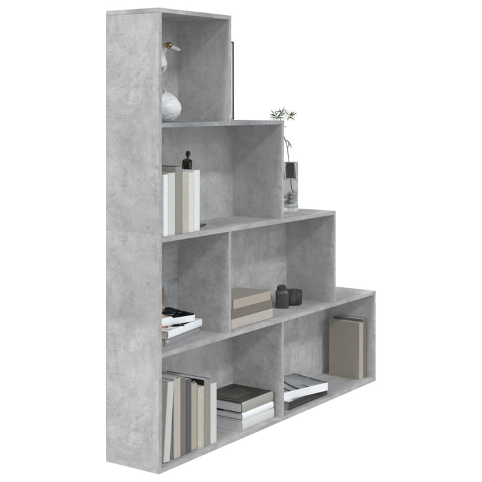 Libreria/Divisorio Grigio Cemento 155x24x160 cm in Truciolato cod mxl 18151