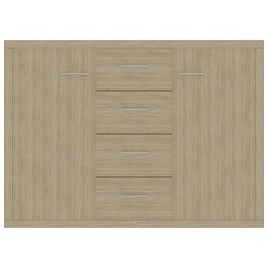 Credenza Rovere Sonoma 88x30x65 cm in Truciolato cod mxl 12574