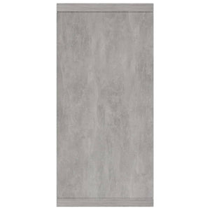 Credenza Grigio Cemento 88x30x65 cm in Truciolato cod mxl 9902