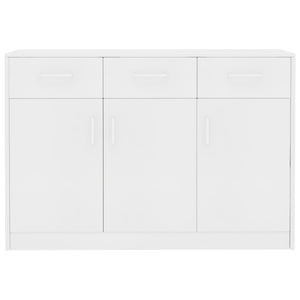 Credenza Bianca 110x30x75 cm in Truciolato cod 11789