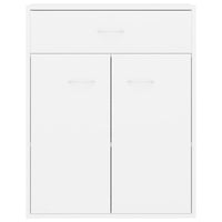 Credenza Bianca 60x30x75 cm in Truciolato cod mxl 14497