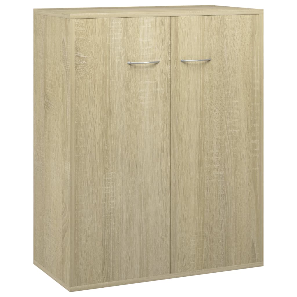 Credenza Rovere Sonoma 60x30x75 cm in Truciolato cod mxl 20046