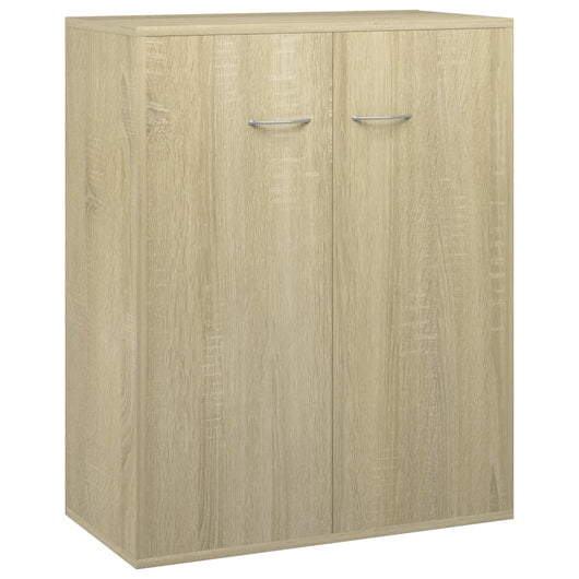 Credenza Rovere Sonoma 60x30x75 cm in Truciolato cod mxl 20046