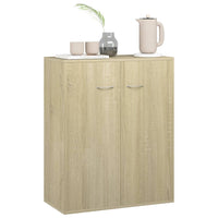 Credenza Rovere Sonoma 60x30x75 cm in Truciolato cod mxl 20046