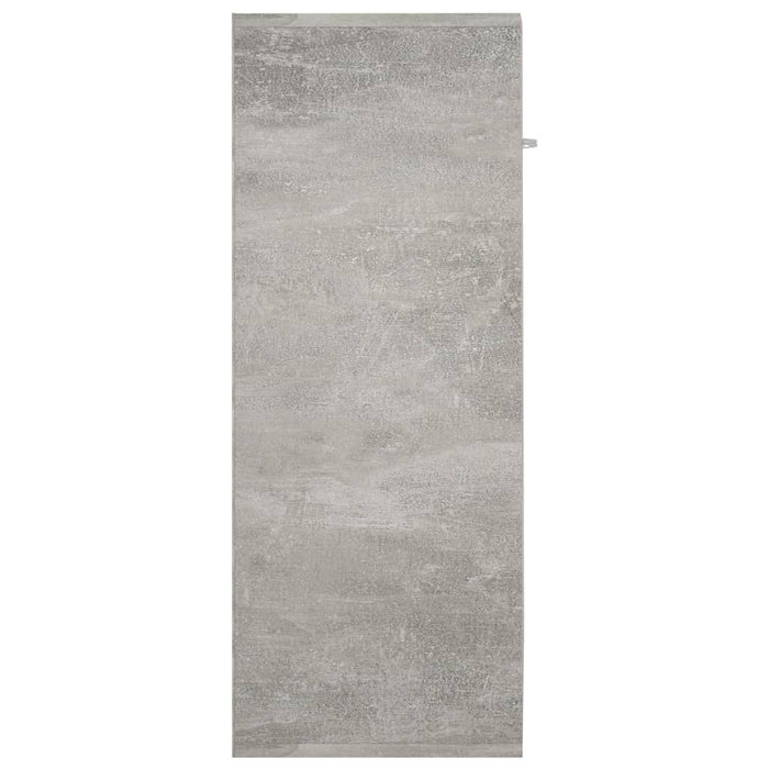 Credenza Calcestruzzo Grigio 60x30x75 cm in Truciolato 800733