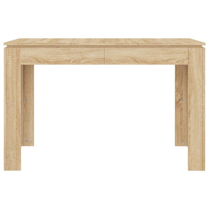 Tavolo da Pranzo Rovere Sonoma 120x60x76cm in Legno Multistrato 800759