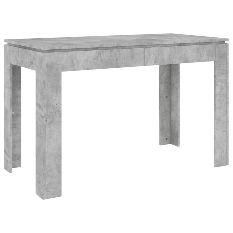 Tavolo da Pranzo Grigio Cemento 120x60x76 cm in Truciolato cod mxl 29841