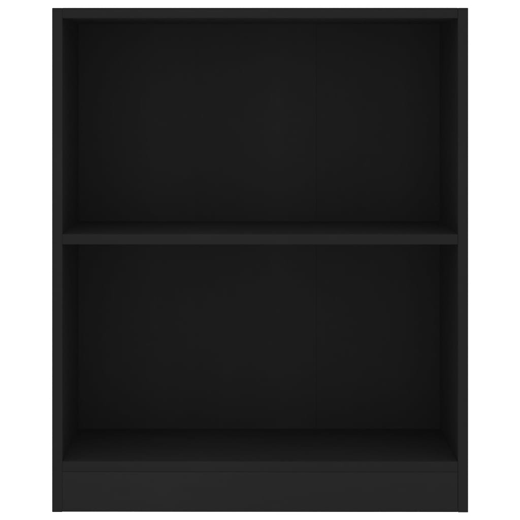 Libreria Nera 60x24x74,5 cm in Legno Multistrato cod mxl 20862