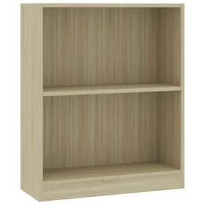 Libreria Rovere Sonoma 60x24x74,5 cm in Legno Multistrato 800858