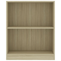 Libreria Rovere Sonoma 60x24x74,5 cm in Legno Multistrato 800858