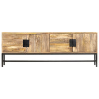 Mobile Porta TV 140x30x50 cm in Legno Massello di Mango cod mxl 23102