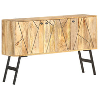 Credenza 118x30x75 cm in Legno Massello di Mango cod mxl 20681