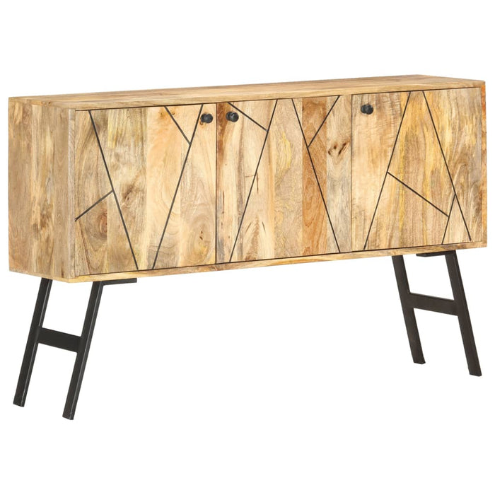 Credenza 118x30x75 cm in Legno Massello di Mango cod mxl 20681