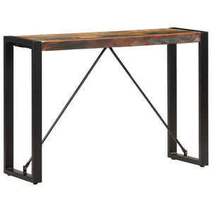 Tavolo Consolle 110x35x76 cm in Legno Massello di Recupero