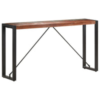 Tavolo Consolle 150x35x76 cm in Legno Massello di Recupero cod mxl 54916