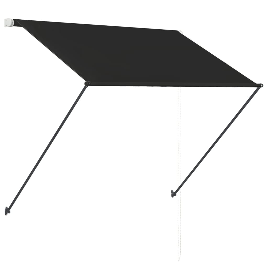 Tenda da Sole Retrattile con LED 200x150 cm Antracite cod mxl 12545