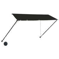 Tenda da Sole Retrattile con LED 300x150 cm Antracite cod mxl 20723