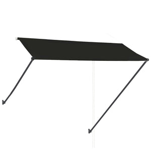 Tenda da Sole Retrattile con LED 300x150 cm Antracite cod mxl 20723