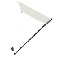 Tenda da Sole Retrattile con LED 250x150 cm Crema cod mxl 13349