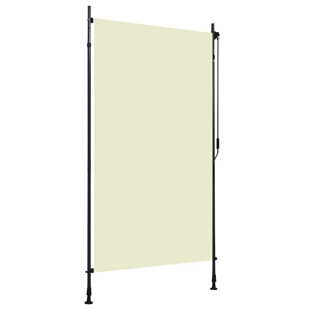 Tenda a Rullo per Esterni 120x270 cm Crema 145940